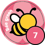 BADGE_BEE-GREEN7